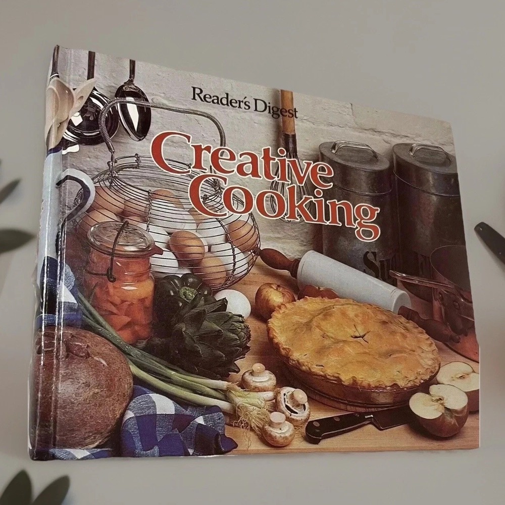 1973 Creative Cooking Book Readers Digest Cookbook Recipes Hardcover